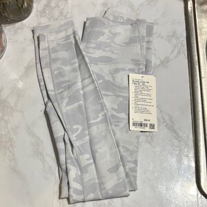 Lululemon Athletica Gray Leggings Sleek Performance Fit